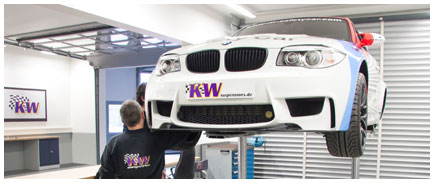 KW 7-Post Fahrdynamikprüfstand